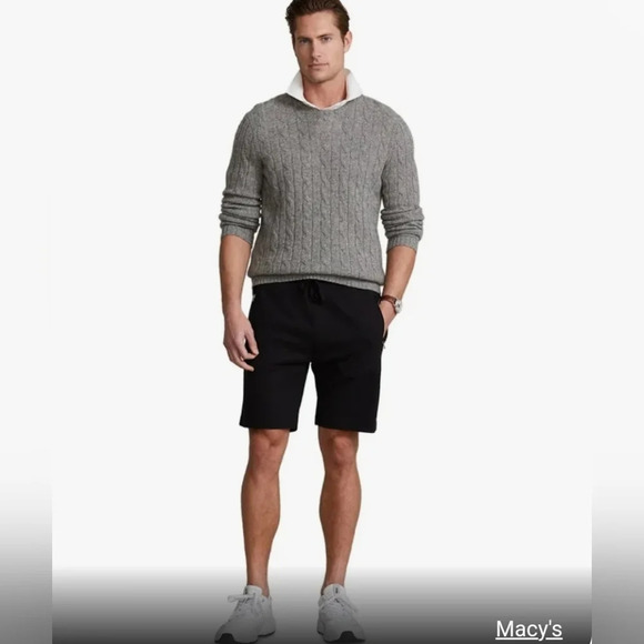 Polo Ralph Lauren Black Stretch Chimo shorts Size 40 Preppy Golf - Picture 1 of 9